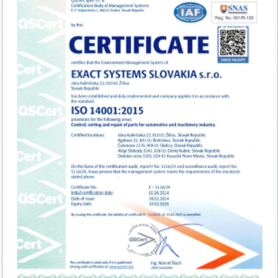 EN ISO 14001:2018